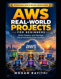 AWS Real-World Projects for Beginners: Build, Deploy, and Manage Cloud Solutions from Scratch cover