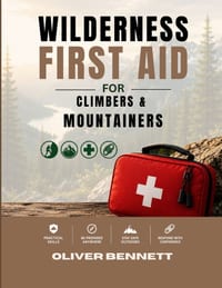 Wilderness First Aid for Climbers & Mountainers: A Practical Field Guide to Climbing Injuries, Mountain Emergencies, Altitude Illness, Falls & Remote cover
