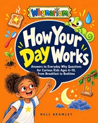 How Your Day Works: Answers to Everyday Why Questions for Curious Kids Ages 6-10, from Breakfast to Bedtime cover