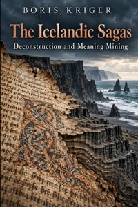 The Icelandic Sagas: Deconstruction and Meaning Mining cover