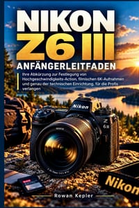 NIKON Z6 III Anfängerleitfaden: Ihre Abkürzung zur Festlegung von Hochgeschwindigkeits-Action, filmischen 6K-Aufnahmen und genau der technischen Einri cover