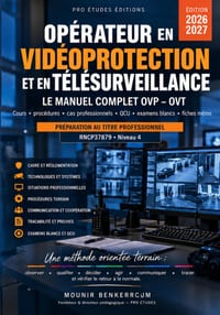 Opérateur en vidéoprotection & télésurveillance: Le manuel complet OVP - OVT cover