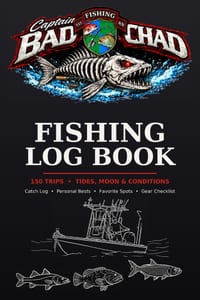 Captain Bad Chad's Fishing Log cover