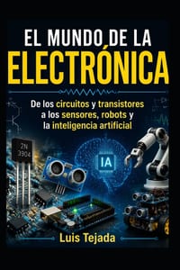 El Mundo de la Electrónica: De los circuitos y transistores a los sensores, robots y la inteligencia artificial cover
