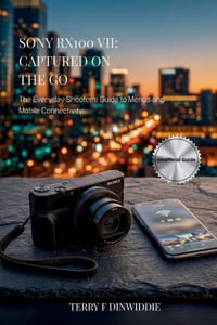 Sony Rx100 VII: CAPTURED ON THE GO: The Everyday Shooter's Guide to Menus and Mobile Connectivity cover