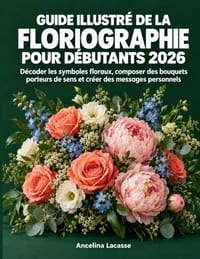 Guide illustré de la floriographie pour débutants 2026: Décoder les symboles floraux, composer des bouquets porteurs de sens et créer des messages per cover