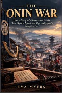 The Onin War: How a Shogun's Succession Crisis Tore Kyoto Apart and Opened Japan's Sengoku Era cover