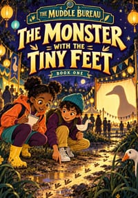 The Monster with the Tiny Feet cover