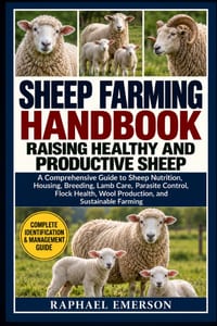 Sheep Farming Handbook: RAISING HEALTHY AND PRODUCTIVE SHEEP: A Comprehensive Guide to Sheep Nutrition, Housing, Breeding, Lamb Care, Parasite Control cover