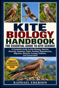 Kite Biology Handbook: THE ESSENTIAL GUIDE TO KITE SCIENCE: A Complete Guide to Kite Biology, Species Diversity, Anatomy, Flight, Feeding, Reproductio cover