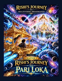 Rishi's Journey to Pari Loka: A Mythology, Science & Multiverse Adventure cover