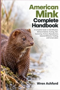 American Mink Complete Handbook: A Complete Guide to Identification, Wetland Habitat, Hunting, Diet, Swimming, Territory, Reproduction, Seasonal Behav cover
