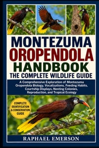Montezuma Oropendola Handbook: THE COMPLETE WILDLIFE GUIDE: A Comprehensive Exploration of Montezuma Oropendola Biology, Vocalizations, Feeding Habits cover