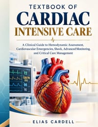 Textbook Of Cardiac Intensive Care: A Clinical Guide to Hemodynamic Assessment, Cardiovascular Emergencies, Shock, Advanced Monitoring, and Critical C cover
