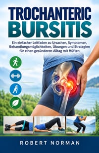 Trochanteric Bursitis: Ein einfacher Leitfaden zu Ursachen, Symptomen, Behandlungsmöglichkeiten, Übungen und Strategien für einen gesünderen Alltag mi cover