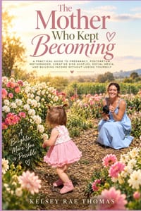 The Mother Who Kept Becoming: A Practical Guide to Pregnancy, Postpartum, Motherhood, Creative Side Hustles, Social Media, and Building Income Without cover