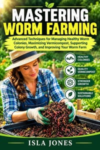 Mastering Worm Farming: Advanced Techniques for Managing Healthy Worm Colonies, Maximizing Vermicompost, Supporting Colony Growth, and Improving Your cover