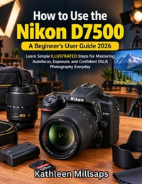 How to Use the Nikon D7500: A Beginner's User Guide 2026: Learn Simple ILLUSTRATED Steps for Mastering Autofocus, Exposure, and Confident DSLR Photogr cover