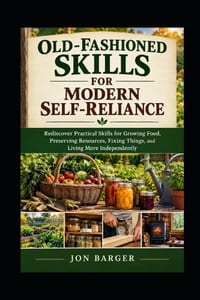 Old-Fashioned Skills For Modern Self-Reliance: Rediscover Practical Skills for Growing Food, Preserving Resources, Fixing Things, and Living More Inde cover
