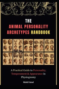 The Animal Personality Archetypes Handbook: A Practical Guide to Personality, Temperament & Appearance in Physiognomy cover