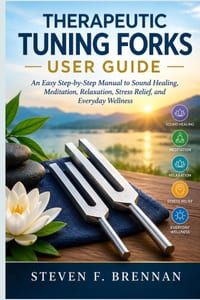 Therapeutic Tuning Forks User Guide: An Easy Step-by-Step Manual to Sound Healing, Meditation, Relaxation, Stress Relief, and Everyday Wellness cover