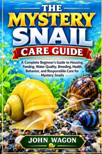 The Mystery Snail Care Guide: A Complete Beginner's Guide to Housing, Feeding, Water Quality, Breeding, Health, Behavior, and Responsible Care for Mys cover