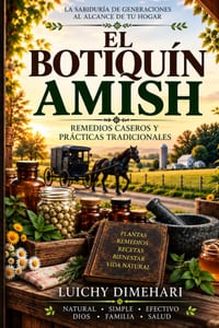 El Botiquín Amish: Remedios caseros y prácticas tradicionales cover