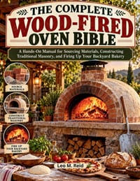 The Complete Wood-Fired Oven Bible: A Hands-On Manual for Sourcing Materials, Constructing Traditional Masonry, and Firing Up Your Backyard Bakery cover