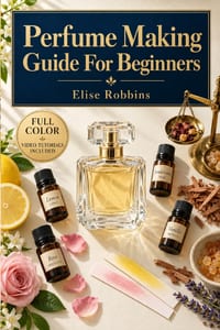 Perfume Making Guide For Beginners: Master the Techniques of Fragrance Blending, Aroma Materials, and Signature Scents, Video Tutorials Included cover
