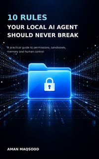 10 Rules Your Local AI Agent Should Never Break: A Practical Guide to Permissions, Sandboxes, Memory and Human Control cover