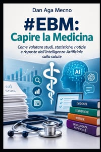 Ebm: Capire la Medicina: Come valutare studi, statistiche, notizie e risposte dell'Intelligenza Artificiale sulla salute cover