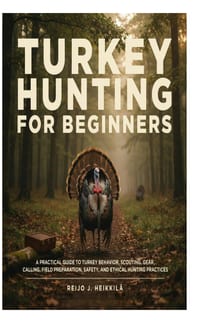 Turkey Hunting for Beginners: A Practical Guide to Turkey Behavior, Scouting, Gear, Calling, Field Preparation, Safety, and Ethical Hunting Practices cover
