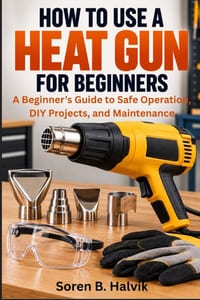 How to Use a Heat Gun for Beginners: A Beginner's Guide to Safe Operation, DIY Projects, and Maintenance cover