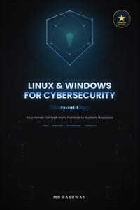 Linux & Windows for Cybersecurity: The Complete Hands-On Guide to the Command Line, System Administration, Networking, Hardening, and Digital Forensic cover
