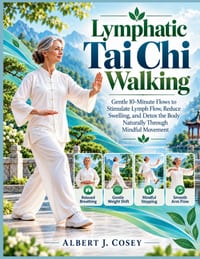 Lymphatic Tai Chi Walking: Gentle 10-Minute Flows to Stimulate Lymph Flow, Reduce Swelling, and Detox the Body Naturally Through Mindful Movement cover