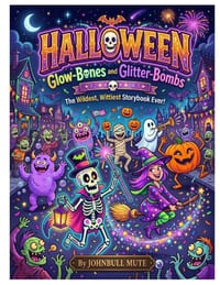 Halloween - Glow-Bones and Glitter-Bombs: The Wildest, Wittiest Storybook Ever! cover