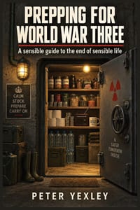 Prepping for World War Three: A sensible guide to the end of sensible life cover