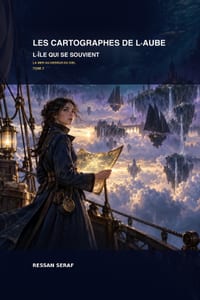 Les Cartographes de l'aube: La mer au dessus du ciel cover