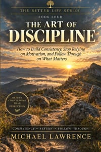 The Art Of Discipline: How to Build Consistency, Stop Relying on Motivation, and Follow Through on What Matters cover