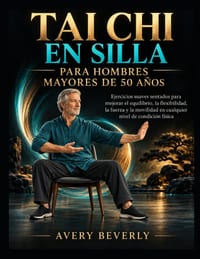 Tai CHI En Silla Para Hombres Mayores de 50 Años: Ejercicios suaves sentados para mejorar el equilibrio, la flexibilidad, la fuerza y la movilidad en cover