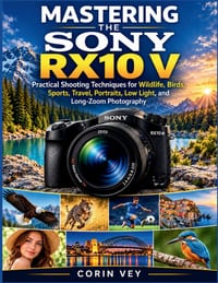 Mastering the Sony Rx10 V: Practical Shooting Techniques for Wildlife, Birds, Sports, Travel, Portraits, Low Light, and Long-Zoom Photography cover