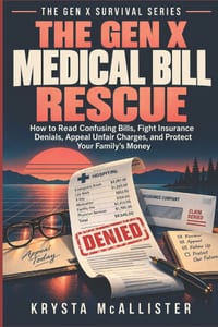 The Gen X Medical Bill Rescue: How to Read Confusing Bills Fight Insurance Denials Appeal Unfair Charges and Protect Your Family's Money cover