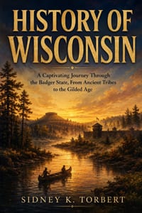 History of Wisconsin: A Captivating Journey Through the Badger State, From Ancient Tribes to the Gilded Age cover