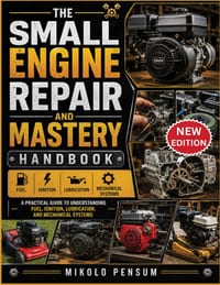 The Small Engine Repair And Mastery Handbook: A practical guide to Understanding Fuel, Ignition, Lubrication, and Mechanical Systems cover
