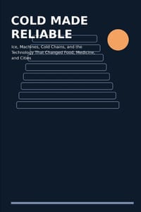 Cold Made Reliable: Ice, Machines, Cold Chains, and the Technology That Changed Food, Medicine, and Cities cover