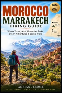 Morocco Marrakech Hiking Guide: Winter Travel, Atlas Mountains Treks, Desert Adventures & Scenic Trails cover
