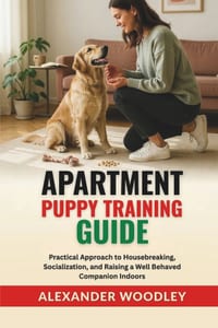 Apartment Puppy Training Guide: Practical Approach to Housebreaking, Socialization, and Raising a Well Behaved Companion Indoors cover