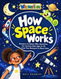 How Space Works: Answers to Space Why Questions for Curious Kids Ages 6-10, from Your Backyard to Black Holes cover