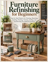 Furniture Refinishing for Beginners: Step-by-Step Projects for Cleaning, Repairing, Sanding, Painting, Staining, Sealing, and Transforming Secondhand cover
