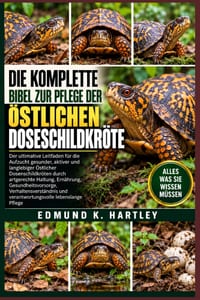 Die Komplette Bibel Zur Pflege Der Östlichen Doseschildkröte: Der ultimative Leitfaden für die Aufzucht gesunder, aktiver und langlebiger Östlicher Do cover